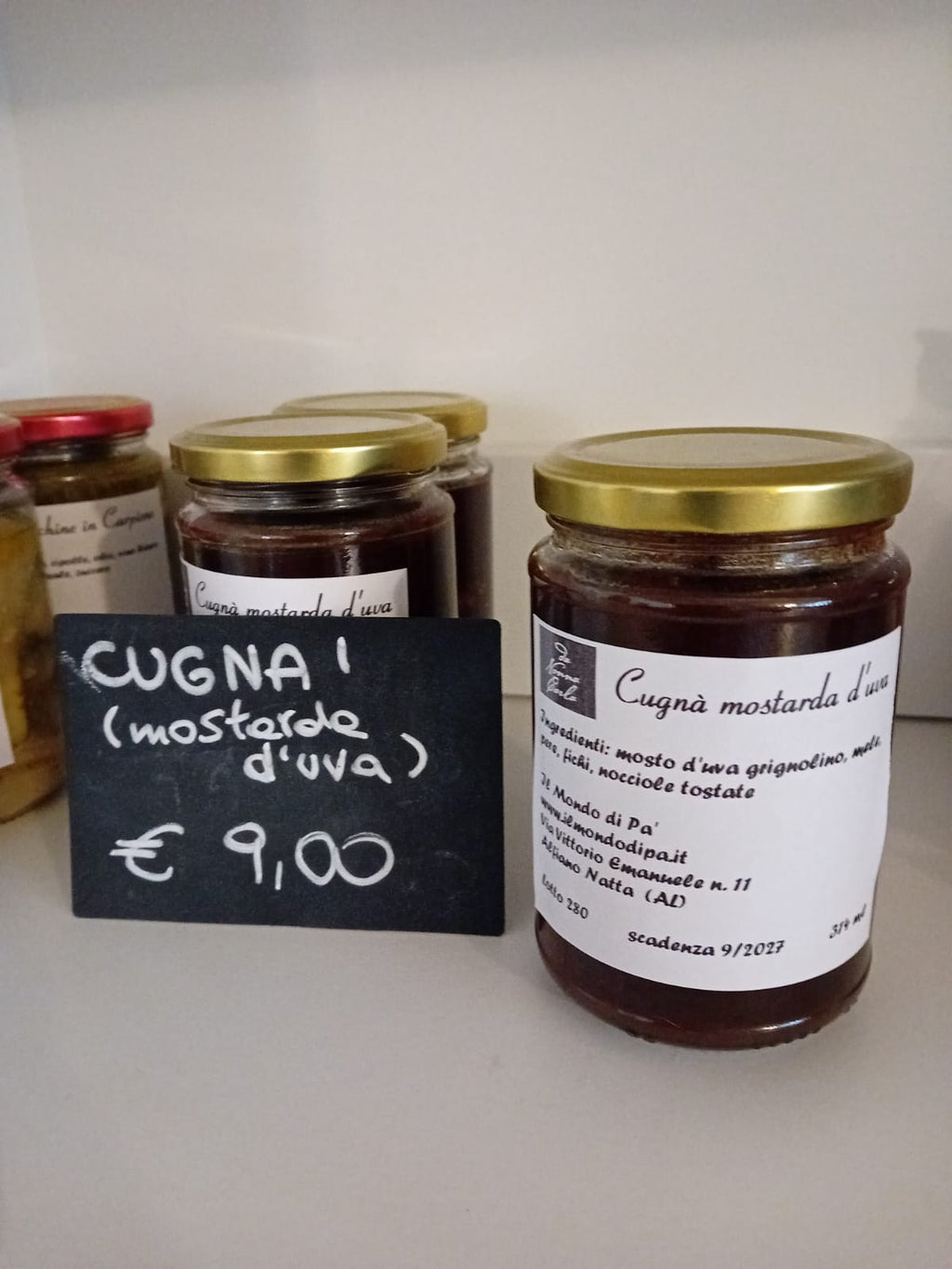 Cugnà (mostarda d'uva)