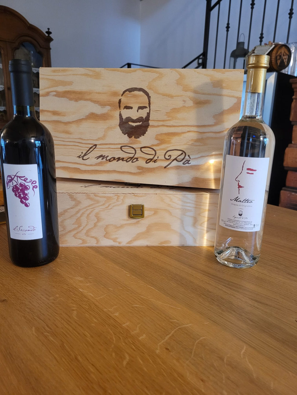 Duo grignolino (in cassetta di legno con nostro logo)